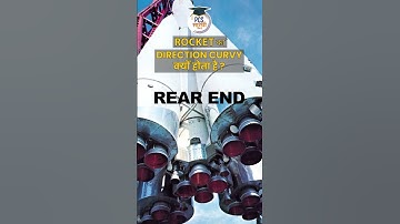 Why do Rockets follow Curve Direction | Physics behind Rockets #launch #rocket #pcssarathi