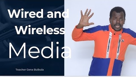 🔴📡 Wired & Wireless Communication Media | Simple & Clear Explanation #Communicationmedia#Networking#