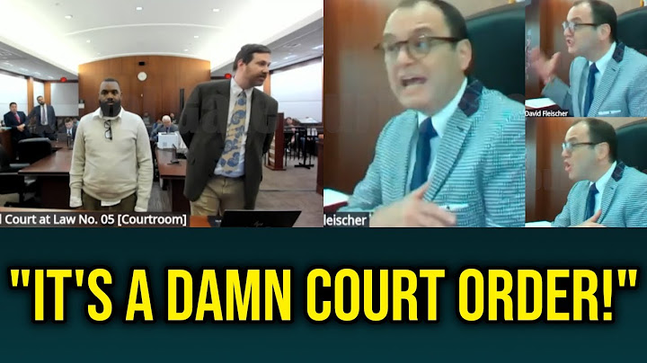 Judge Fleischer Erupts in Heated Clash with Defense Attorney!