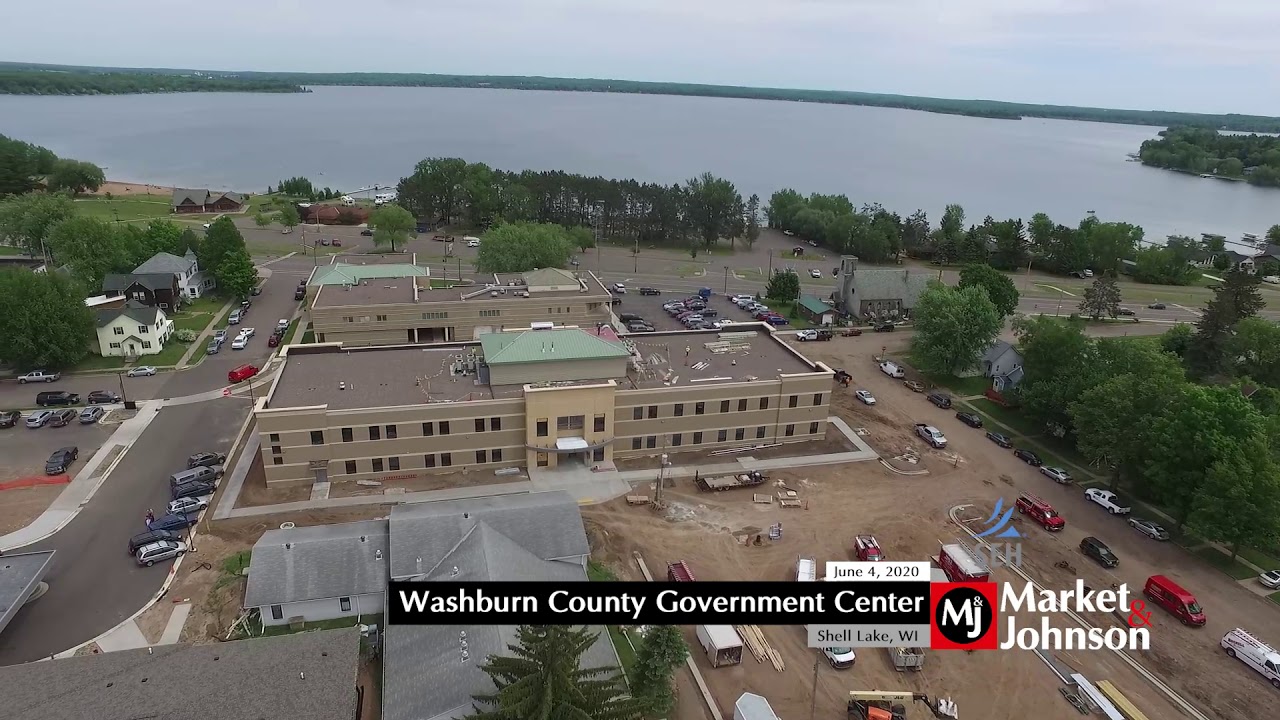 Washburn County Government Center Aerial 6.4.20 YouTube