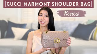 GUCCI MARMONT BAG | Review, Pros & Cons, What Fits, Wear & Tear, History, Specs