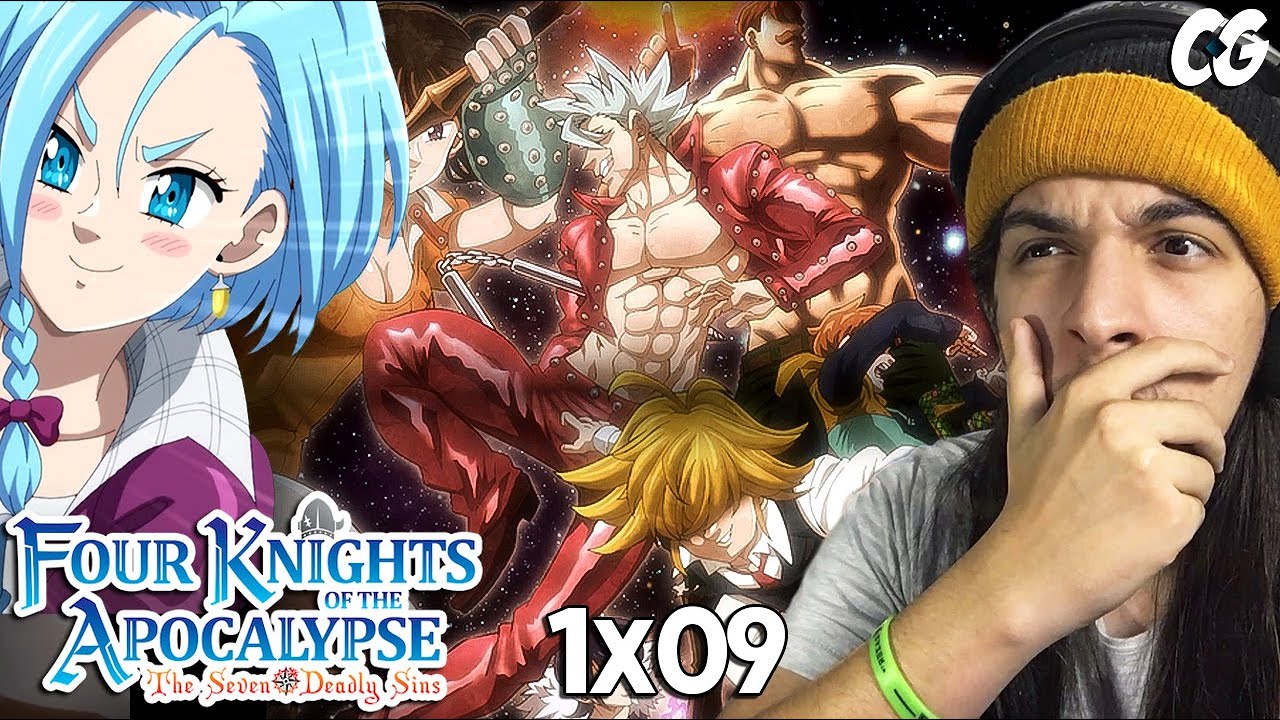 ARTHUR APARECEU!!! PERCIVAL VS IRONSIDE - React Nanatsu No Taizai:  Mokushiroku No Yonkishi EP 8 