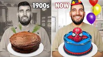 I Cooked 100 Years of Birthday Cakes