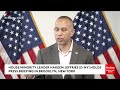 Hakeem Jeffries Backs October 7 Memorial As Mamdani Faces Criticism