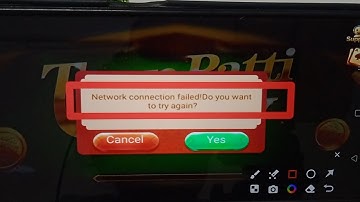How to fix Network connection failed! Do you want to try again problem solve in Teenpatti Joy