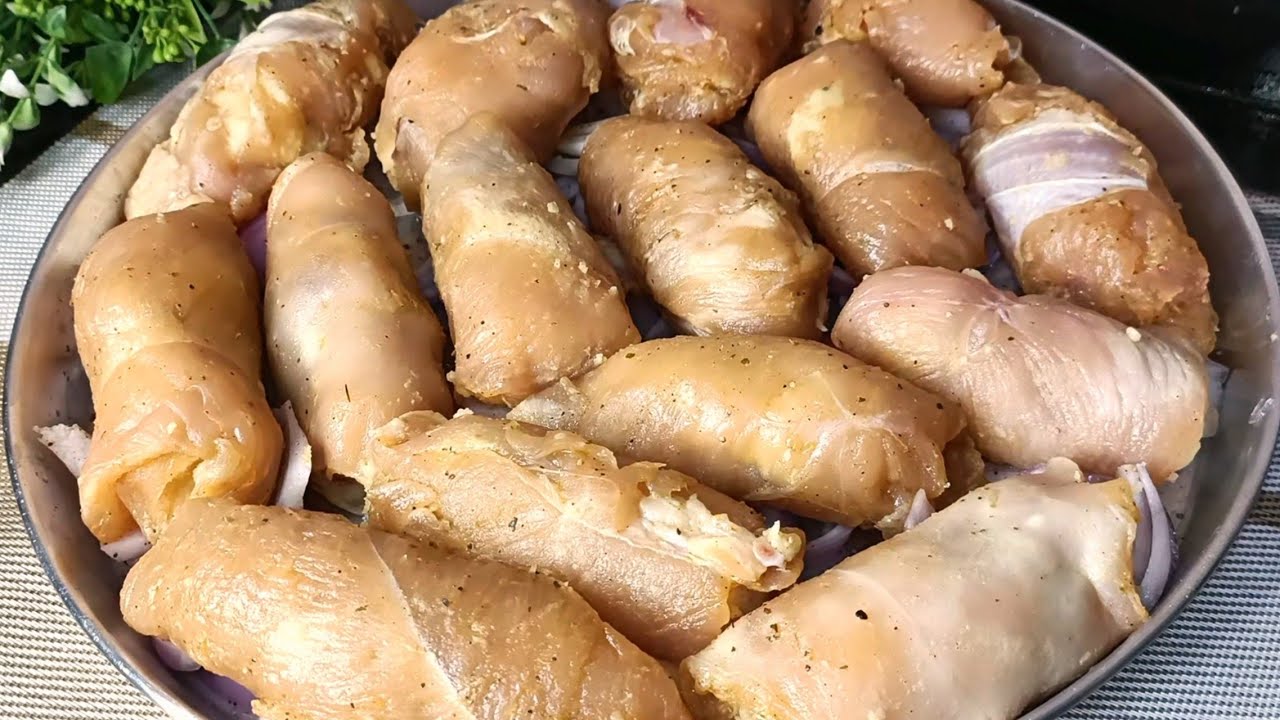 سلفتى قالتلى مش معقوله لسه بتقليه البانيه جربى تحشيه صينية فراخ جننت ضيوفى حشوه جباره هتدعيلى #حصري