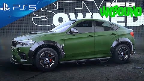 BMW X6M | Need for Speed Unbound (PS5) Car Customization Gameplay