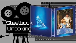 Cinderella Steel Book Unboxing
