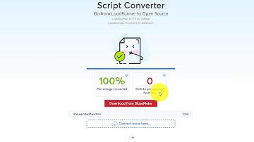 How to convert LoadRunner scripts to JMeter or Selenium scripts?