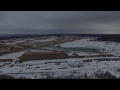 Карьер между Есино и Алешинскими садами. Sand quarry development.