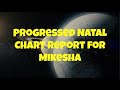 Progressed Natal Chart Report for Mikesha