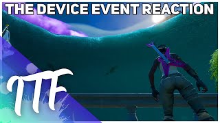 The Device Event REACTION! (Fortnite Battle Royale)