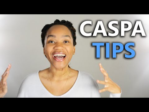 Watch This BEFORE Applying thru CASPA! (Important Tips for 2020)