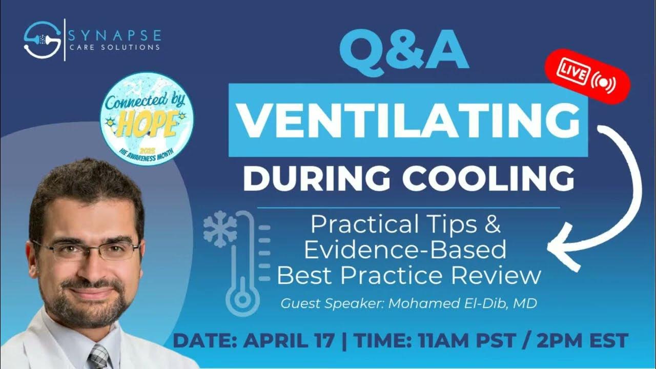 Ventilating During Cooling Babies with HIE LIVE Replay & Q&A 1 YouTube