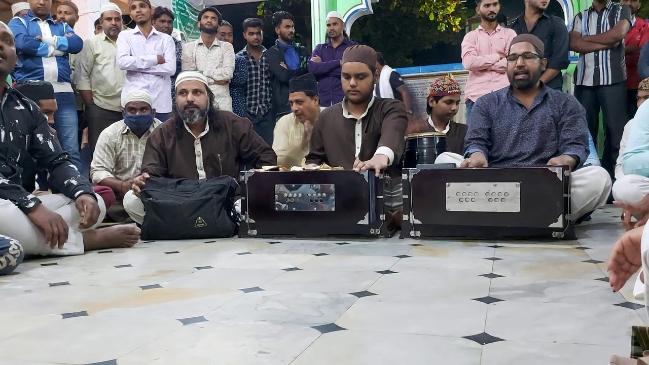 HAQ HAQ MOULA- ALI MOULA QAWWALI AT NAMPALLY DARGAH , zami qawwal, mehboob bandanawazi, Hyderabad.