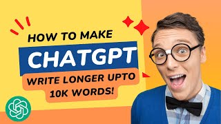 ? How to Make Chatgpt Write Longer Like Never Before ? chatgpt aiwriting longformcontent
