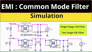 How to Simulate a Common Mode Filter Circuit Using LTspice