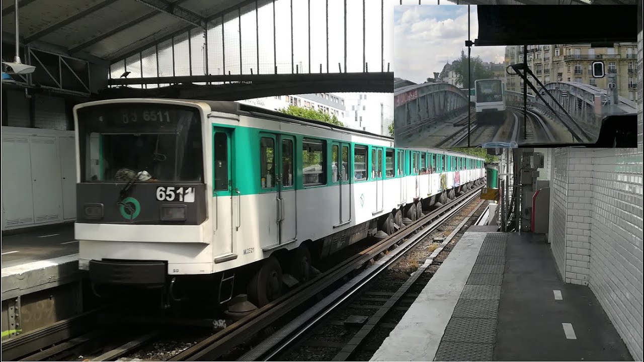 [Cab View] Métro de Paris Ligne 6 Nation - Charles de Gaulle-Etoile MP 73