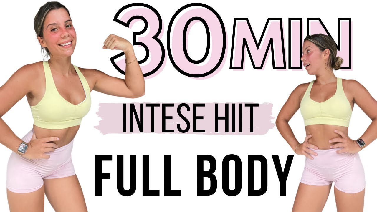 30 MIN CALORIE KILLER HIIT Workout - Full body & Cardio, No Equipment ...