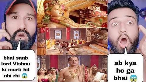 Devo Ke Dev Mahadev Episode 1 Part 2 | Lord Vishnu Murti Stuck Scene| Pakistani Reacts |