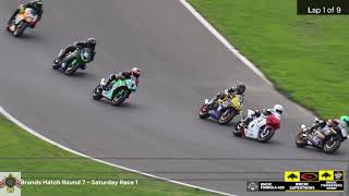 видео: Rd7 Sat Race 1 Thunderbike Sport Supertwins F400 - Мотогонки Bemsee - Брэндс-Хэтч, 20 сентября 20... картинка: Rd7 Sat Race 1 Thunderbike Sport Supertwins F400 - Мотогонки Bemsee - Брэндс-Хэтч, 20 сентября 20...