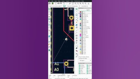 KiCad 6: Add Vias (#Shorts)