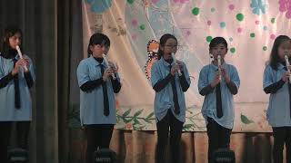 20181225歲末才藝表演直笛合唱團