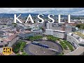 Kassel  germany   4k drone footage with subtitles