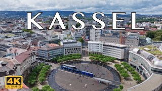 Kassel , Germany 🇩🇪 | 4K Drone Footage (With Subtitles)