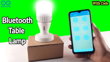 How to make a Bluetooth table lamp | DIY Bluetooth table lamp [Lost cost]