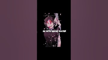 Im not obsessed with anything.... Me with demon slayer. #demonslayer #anime #kimetsunoyaiba