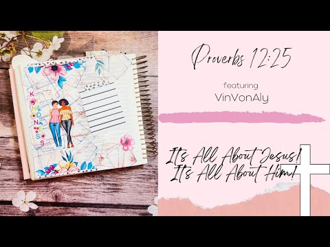 Proverbs 12:25| Featuring @firefilledcreations