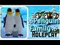 Roblox|Feather Family:❄️PENGUIN FAMILY ROLEPLAY❄️(Teaching Baby Chick how to hunt and fish?!)