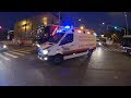 Escort Ambulance from accident scene to hospital\\紧急护送救护车到达事故现场后送往医院