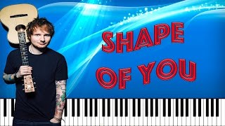 Download Shape of You - Ed Sheeran (Tutorial Piano Midi Partitura Gratis) Shape of You - Ed Sheeran (Tutorial Piano Midi Partitura Gratis)