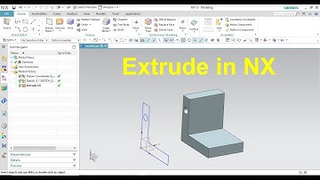 Extrude command in NX- Hindi #DScadtraining #msme #ppdc #cad #meerut #saini #dinesh #NX