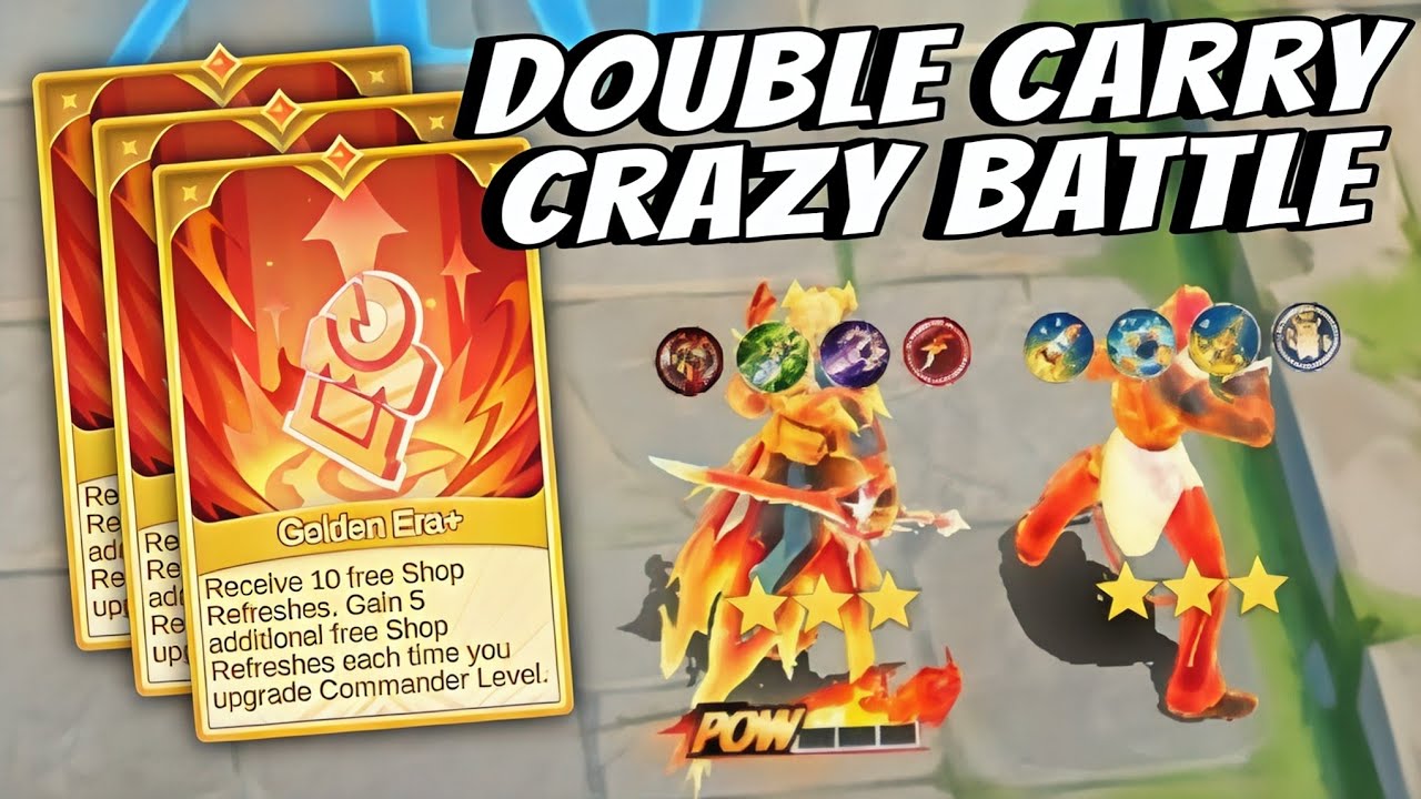 UNSTOPPABLE COMBO!! 3 STAR LING 6 KOF X 3 STAR IORI 6 TOY MISCHIEF!! MAGIC CHESS GO GO 