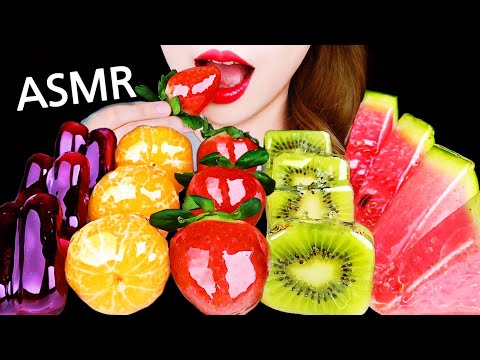 ASMR CANDIED FRUIT *TANGHULU* EATING SOUNDS MUKBANG 탕후루 먹방 EATING SOUNDS MUKBANG 咀嚼音