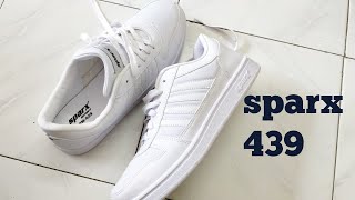 sparx white sneakers