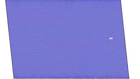 Moving of edge dislocation in bcc structure