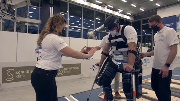 Cybathlon 2020 exoskeleton race 7th place - Varileg enhanced Thomas Krieg