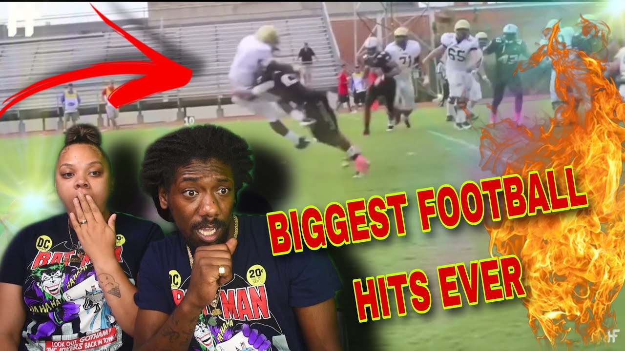 FIRST TIME WATCHING NFL Biggest Football Hits Ever REACTION YouTube