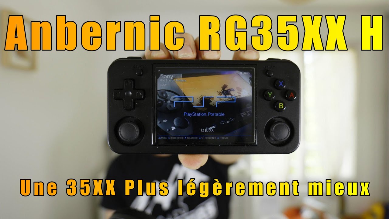 Anbernci RG35XX H  une RG35XX plus dans un autre format  Test