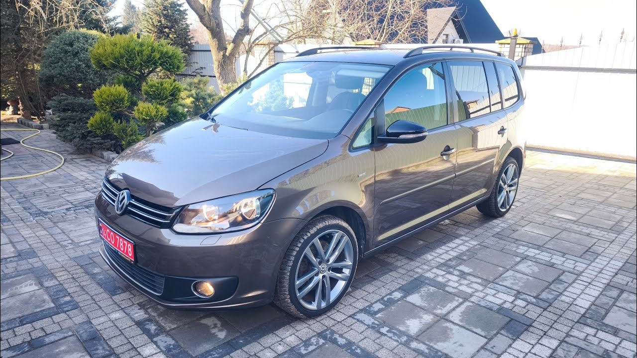 Огляд VW Touran Match 2013 2.0tdi 103kw 140ps, 7 місць, мех.6ст.