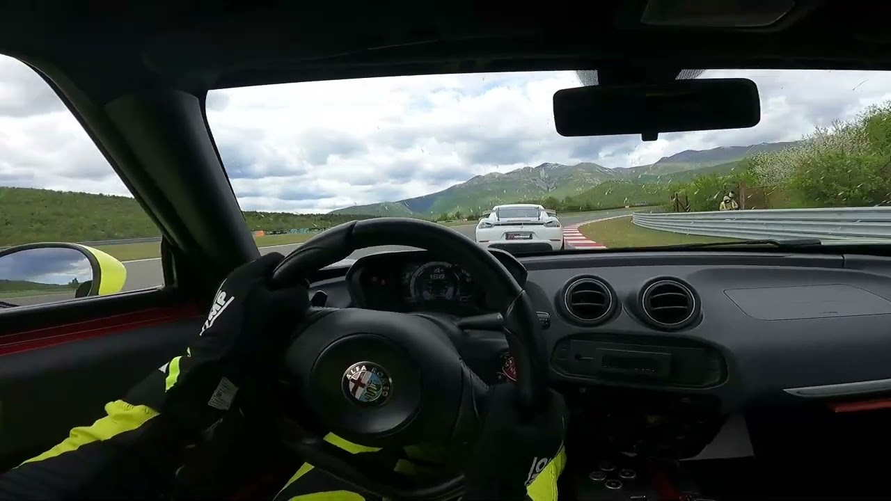 GMS - Alfa Romeo 4C vs. Porsche 991 GT3RS, 718 Cayman GT4 RS - Grobnik 17.04.2024