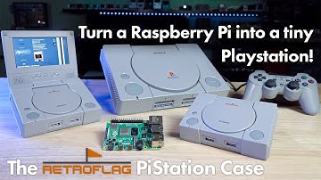 Retroflag PiStation Case: Turn a Pi 4 Into a Tiny Playstation!