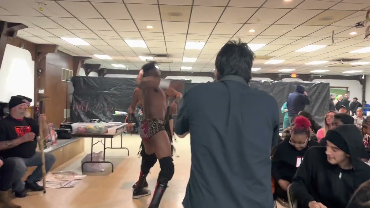 PWAS HEAVYWEIGHT TITLE: Kongo Kong( w/ Jeremiah Goldmain) vs Atlas Hytower (c)