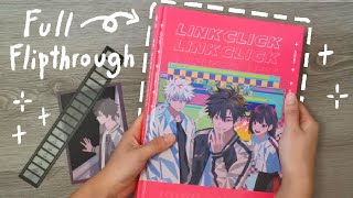 LINK CLICK Official Artbook Flip Through + Bonus merch haul