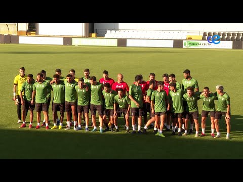 Continúan las dobles sesiones de trabajo para la AD Ceuta