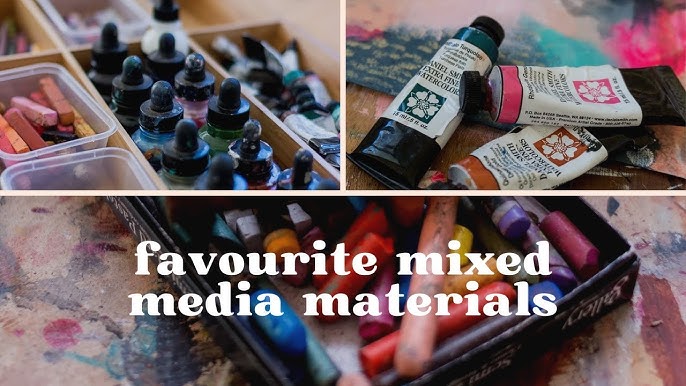 Mixed Media Art Supplies for Beginners 🎨 Come shopping with me! 